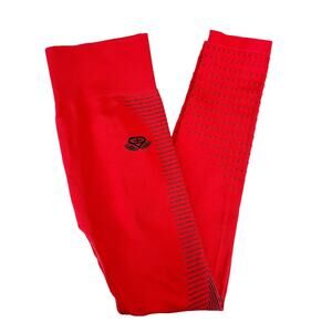 Engineered Life Red Seamless Leggings Sz M